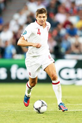 Steven Gerrard England v France EURO 2012