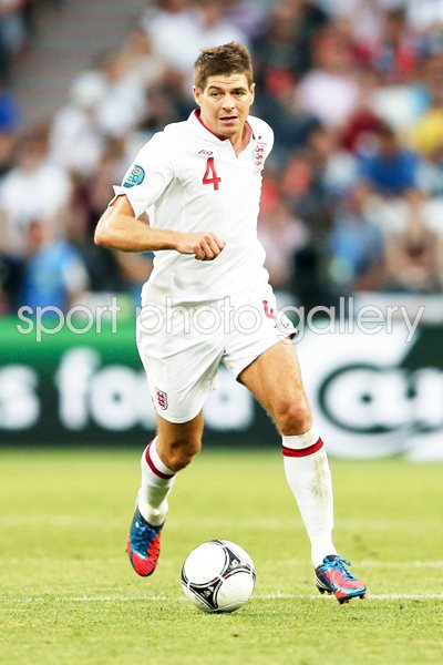 Steven Gerrard England v France EURO 2012