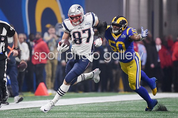 Rob Gronkowski New England Patriots v Rams Super Bowl 2019