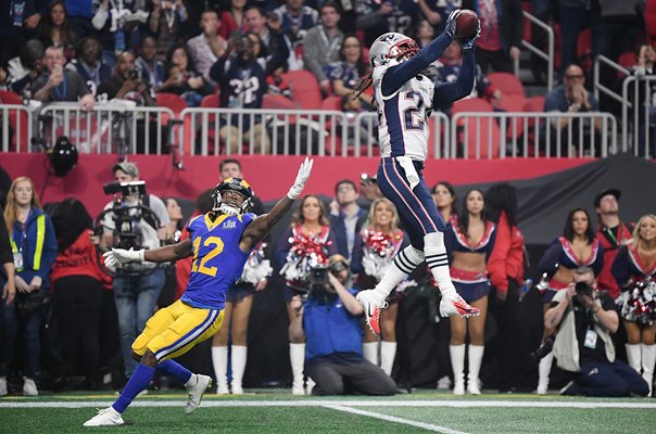 Stephen Gilmore New England Patriots Interception Super Bowl 2019