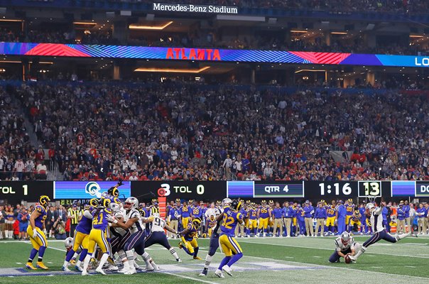 Stephen Gostkowski New England Patriots Kicker Super Bowl 2019