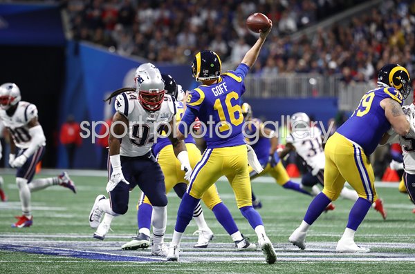 Jared Goff Los Angeles Rams v New England Patriots Super Bowl 2019