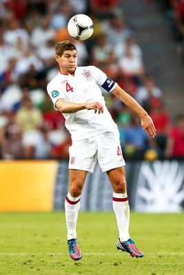 Steven Gerrard England v France EURO 2012