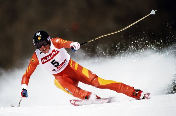 Pirmin Zurbriggen Switzerland Super G World Championships 1987