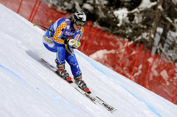Anja Paerson Sweden World Cup Downhill Cortina Italy 2009