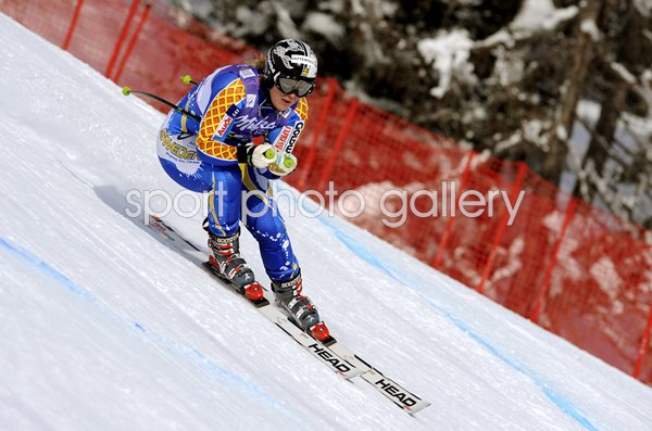 Anja Paerson Sweden World Cup Downhill Cortina Italy 2009