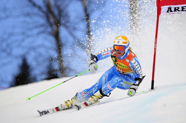 Anja Paerson Sweden World Cup Super G Are Sweden 2012