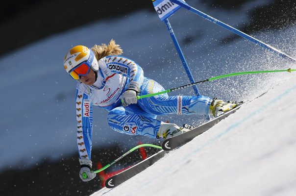 Anja Paerson Sweden World Cup Super G Schladming Austria 2012