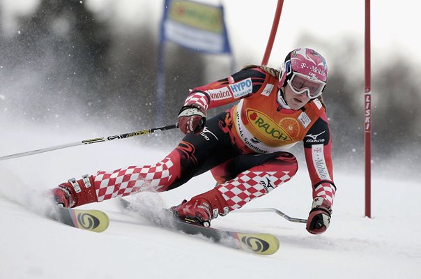 Janica Kostelic Croatia Giant Slalom Ski World Cup Czech Republic 2005