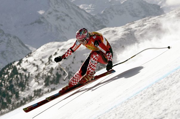 Janica Kostelic Croatia Skiing World Cup St. Moritz 2006