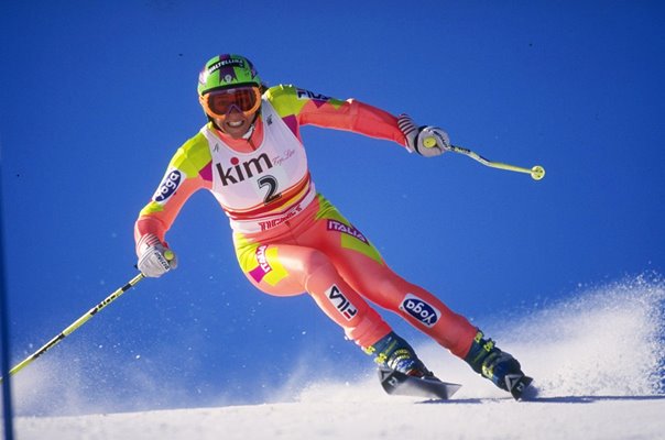 Deborah Compagnoni Italy Super G World Cup Tignes 1993