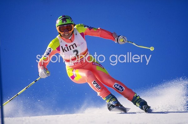Deborah Compagnoni Italy Super G World Cup Tignes 1993