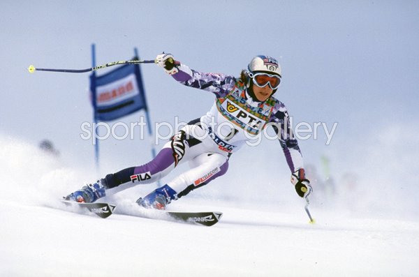 Deborah Compagnoni Italian Skier Solden Austria 1998
