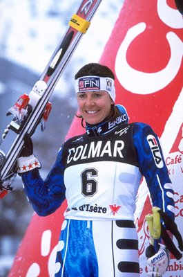 Deborah Compagnoni Italy Ski Worlds Val d'Isere France 1998