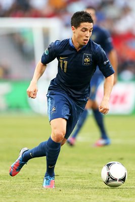 Samir Nasri France v England EURO 2012