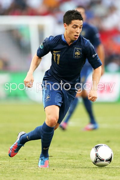 Samir Nasri France v England EURO 2012