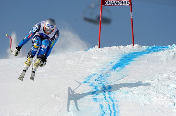 Bode Miller USA Downhill World Cup Chamonix France 2012