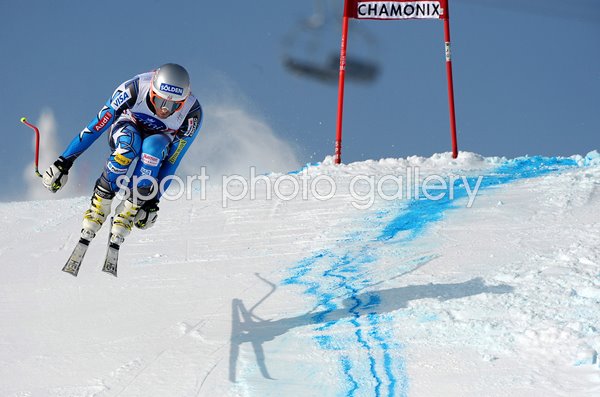 Bode Miller USA Downhill World Cup Chamonix France 2012