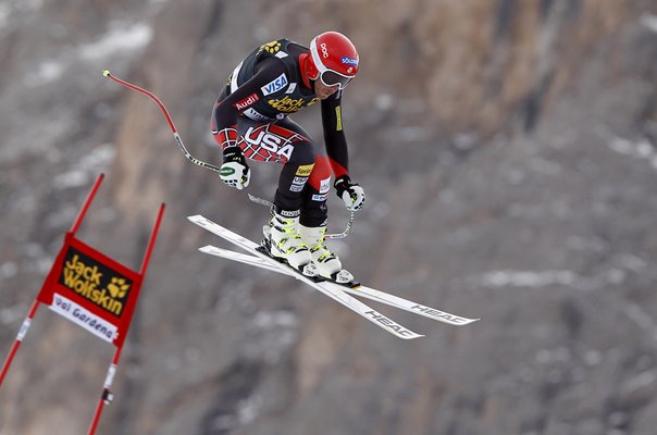 Bode Miller USA Downhill Training Val Gardena Italy 2013