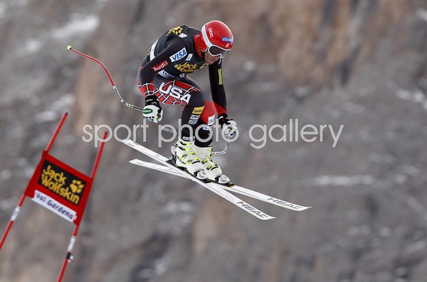Bode Miller USA Downhill Training Val Gardena Italy 2013