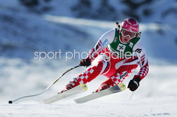 Janica Kostelic Croatia World Ski Championships Bormio 2005
