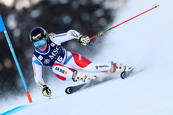 Lara Gut Switzerland Ski World Cup Giant Slalom Lenzerheide 2018