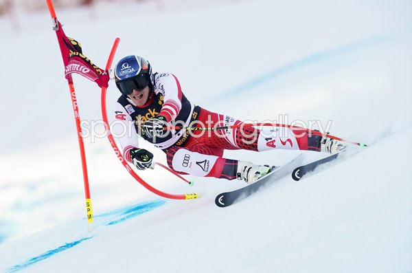 Matthias Mayer Austria Ski World Cup Super G Bormio Italy 2018