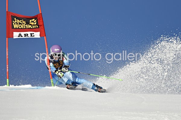 Tina Maze Slovenia Ski World Cup Giant Slalom Are Sweden 2015