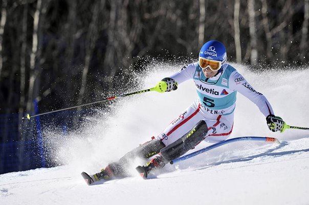Marlies Schild Austria Slalom Ski World Cup Aspen Colorado 2012