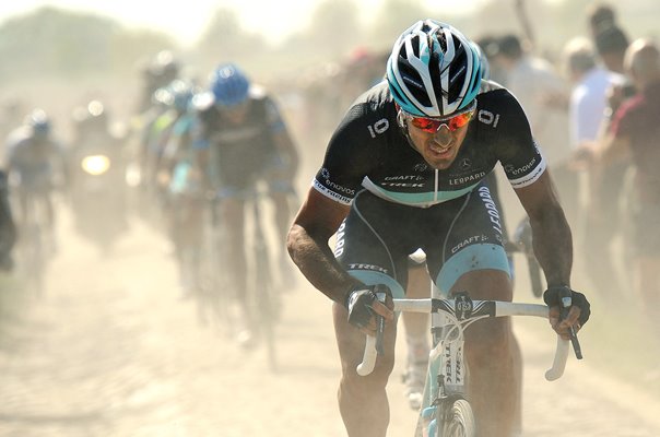 Fabian Cancellara Switzerland Paris Roubaix 2011