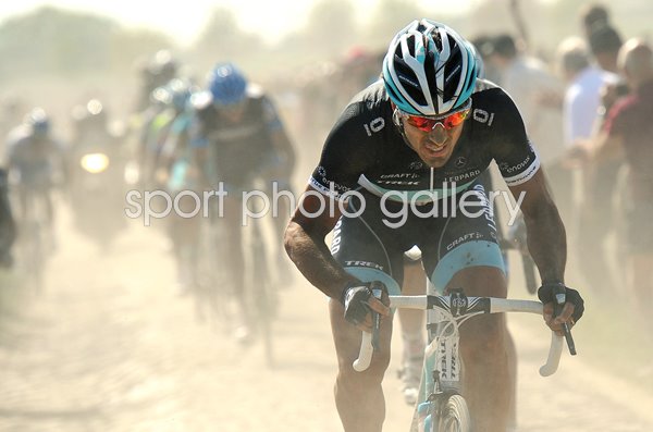 Fabian Cancellara Switzerland Paris Roubaix 2011