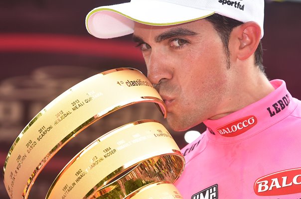 Alberto Contador Spain wins Tour Of Italy (Giro d'Italia) 2015 