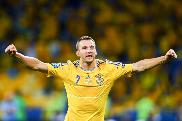 Andriy Shevchenko Ukraine v Sweden EURO 2012