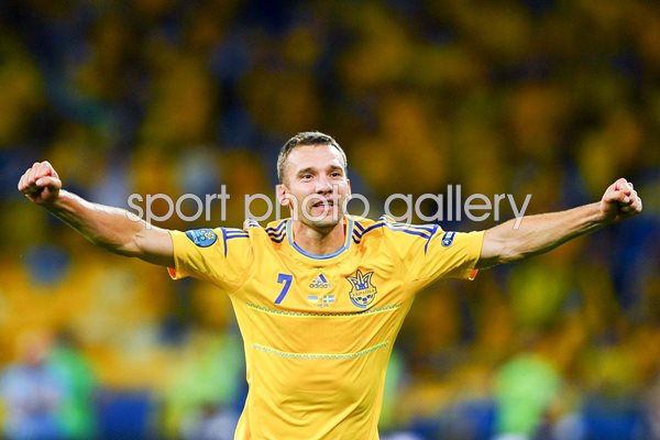 Andriy Shevchenko Ukraine v Sweden EURO 2012