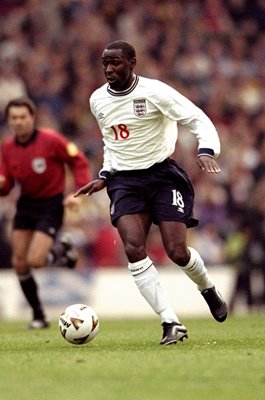 Andy Cole England v Scotland Hampden Park Glasgow 1999