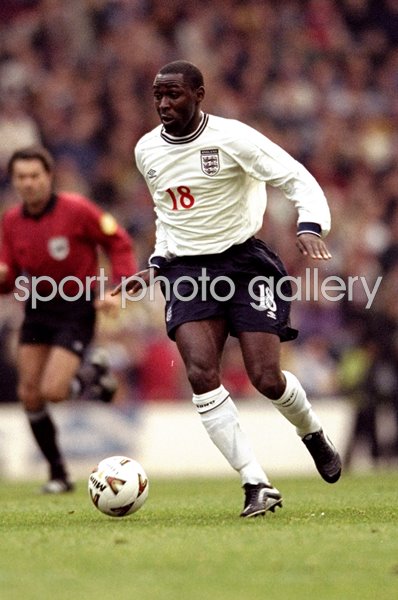 Andy Cole England v Scotland Hampden Park Glasgow 1999