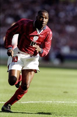 Andy Cole England v Poland Wembley Stadium 1999