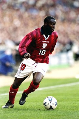 Andy Cole England v Poland Euro Qualifier Wembley 1999