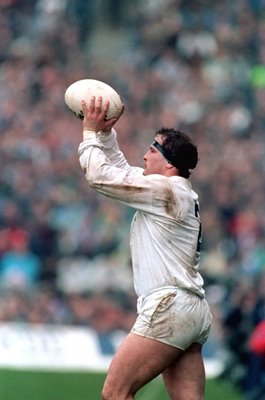 Brian Moore England v Ireland 5 Nations Twickenham 1990