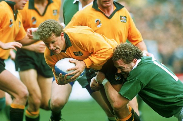 Australia v Ireland Rugby World Cup Semi Final Dublin 1991