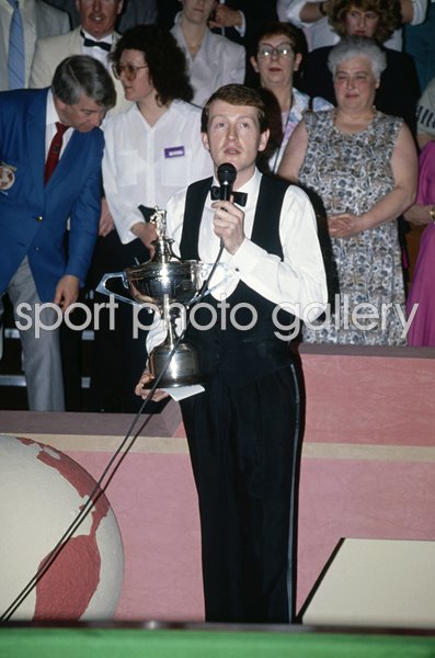 Steve Davis World Snooker Champion Sheffield 1989