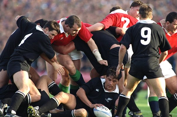 Zinzan Brooke New Zealand v British Lions Christchurch 1993