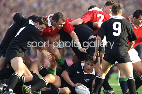 Zinzan Brooke New Zealand v British Lions Christchurch 1993
