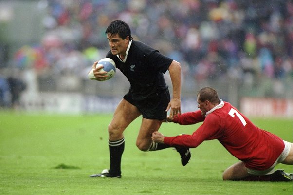 Zinzan Brooke New Zealand v Canada World Cup 1991