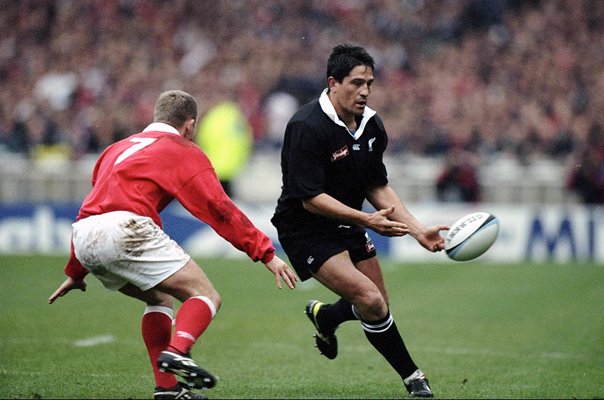Zinzan Brooke New Zealand v Wales Wembley 1997