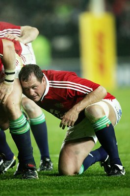 Richard Hill British Lions v New Zealand Maori Waikato 2005