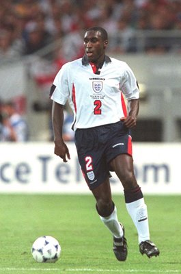 Sol Campbell England v Romania Toulouse World Cup 1998