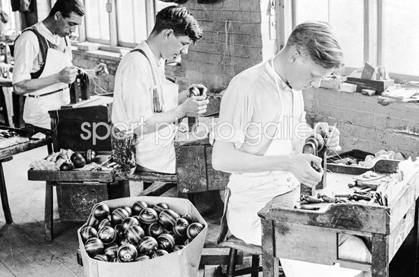 Stitching Cricket Balls