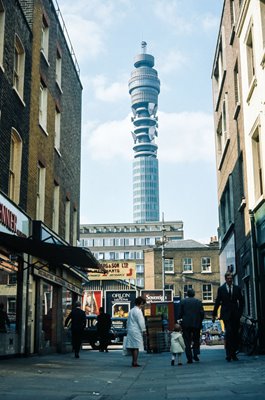 Post Office Tower London 1965