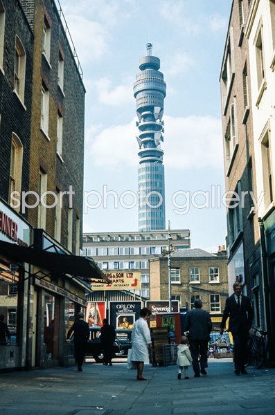 Post Office Tower London 1965